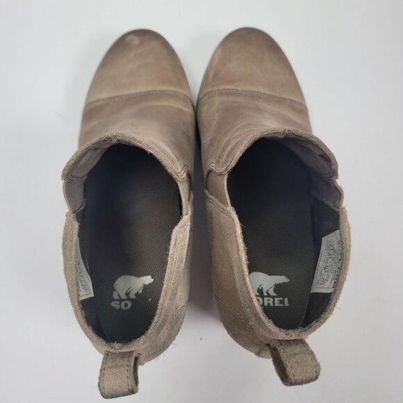 Sorel Evie Taupe Women's Pull On Boots NL3816-264 US Size 6.5 - Picture 5 of 8